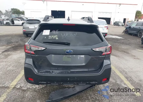 2025 Subaru Outback Onyx Edition z USA, uszkodzony, nr VIN 4S4BTALC5S3179161